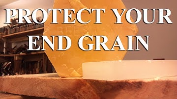 Preparing a Rived Board 06: Protecting End Grain from Splits and Checks