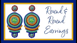 Round &amp; Round Earrings - Jewelry Making