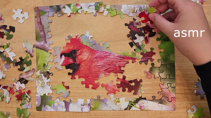 ASMR 🧩 Pt. 2 Jigsaw Puzzle 💗 softspoken & whispered