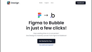 Chrome Extension: Figma to Bubble - Deezign