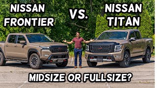 Nissan Frontier vs Nissan Titan Pro 4x Comparison Which One Should You Buy?