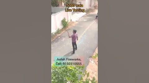 5000 wala live testing. #valimai #thala #sivakasi #crackers #onlibe_crackers #2021_diwali_crackers