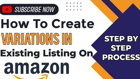 How To Add New Variation To An Existing Amazon Product Listing | Add Variation To Existing Listing