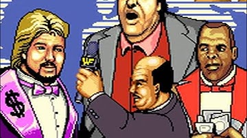 WWF Superstars (Technos 1989)  Attract Mode 60fps