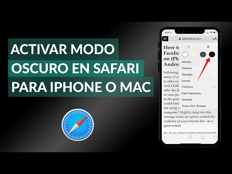 Cómo Activar Modo Oscuro en Safari para iPhone o Mac