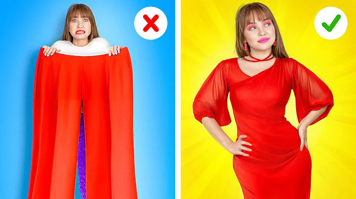 DIY YOUR OWN STYLISH CLOTHES || Hacks That Will Save Your Day by 123 GO! UNIVERSE
