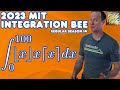 Integrate with the floor and ceiling  mit integration bee 2023