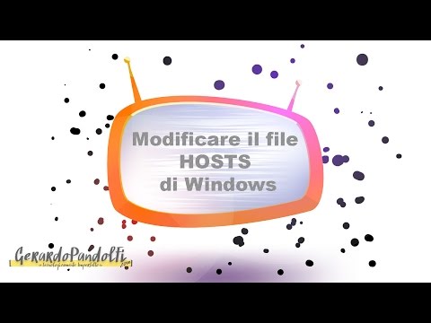 Video: Come Modificare Il File Hosts