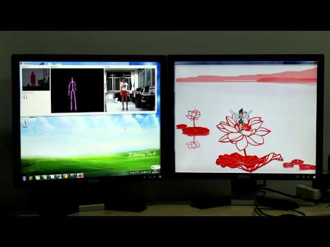 Kinect HCI Application: Lotus