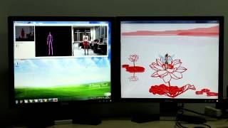 Kinect HCI Application: Lotus
