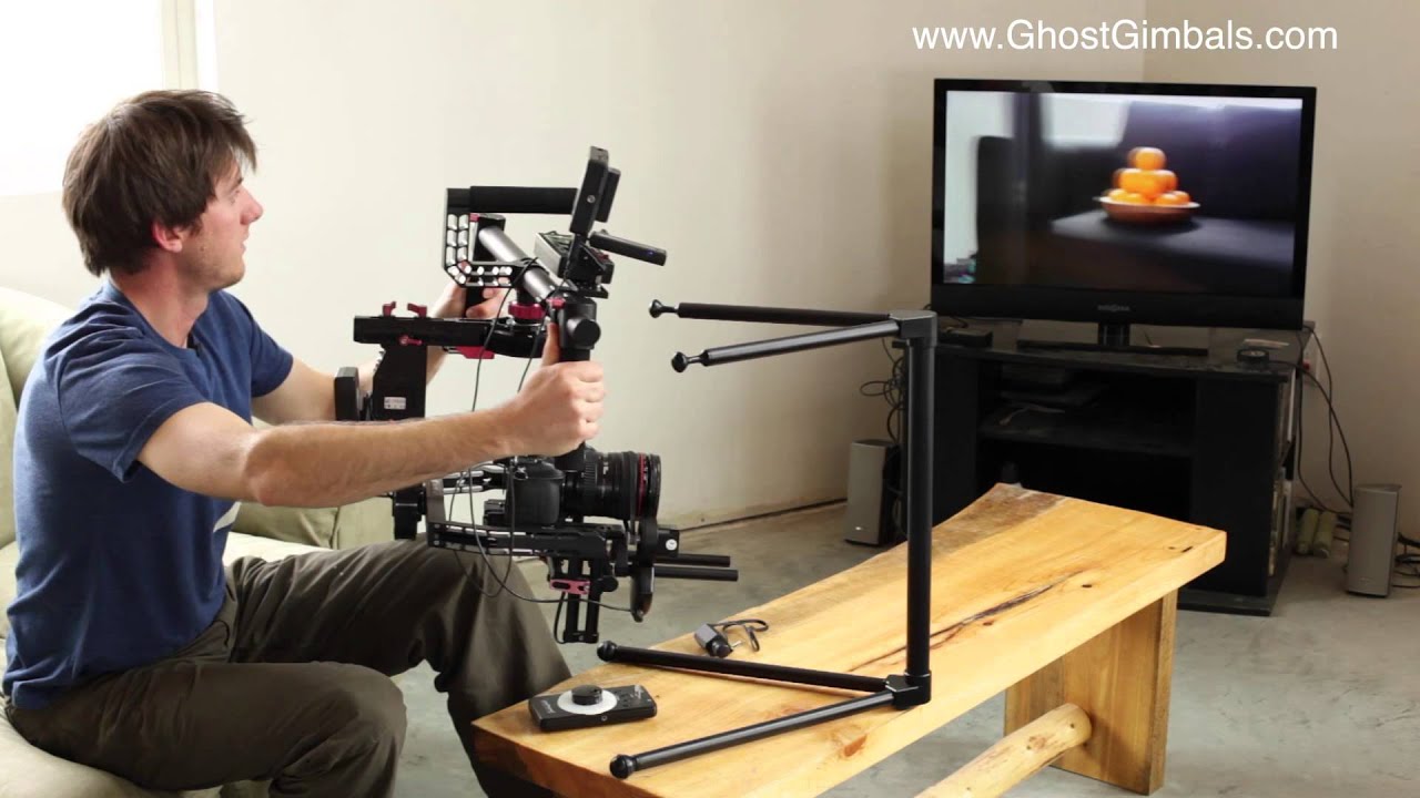 Ghost Gimbal with Lenzhound wirless follow focus
