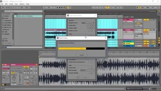 How to import, Export audio in Ableton Live