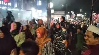 pawai obor meyambut bulan puasa 02.03.2024 warga condet jakarta timur