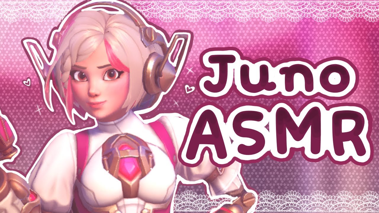 Juno ASMR  ⚙️⋆˙⟡ soft whispers + Keyboard ⊹ ࣪ ˖ Overwatch ASMR⚙️˙⟡