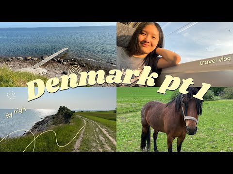 DENMARK VLOG pt 1 || flying alone for the first time 🇩🇰✈️🏝