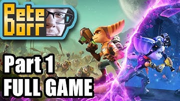 Ratchet & Clank: Rift Apart (PS5) Full Game First Playthrough (part 1) - The Graphics Are STUNNING!
