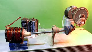 Solenoid motor yapımı - Homamade solenoid engine