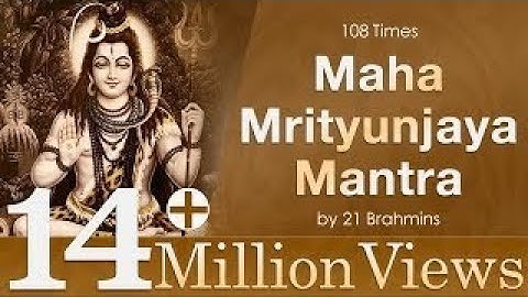 महामृत्युंजय मंत्र 108 times | Mahamrityunjay Mantra ISHANKAR SAHNEY I Full HD Video Song