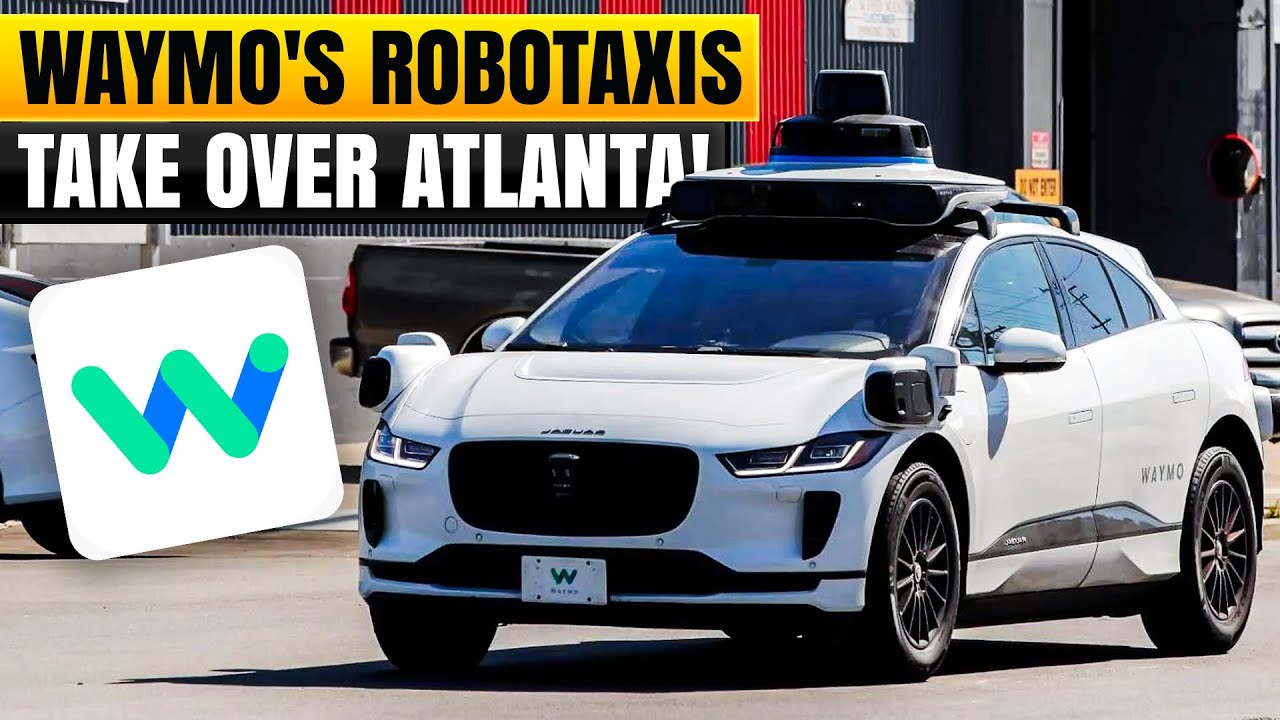 Waymo Begins RoboTaxi Testing in Atlanta - YouTube