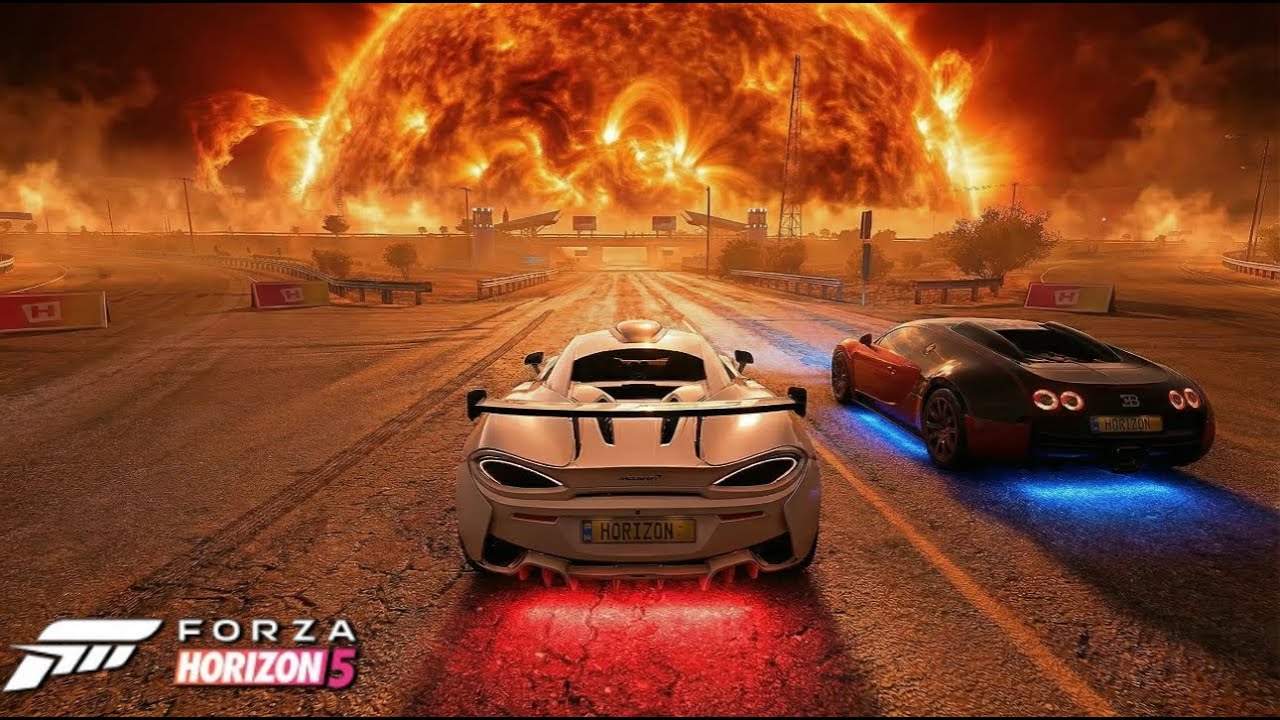 1100HP McLaren vs Monster Cars - Forza Horizon 5