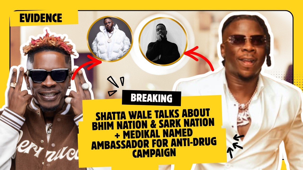 Shatta Wale TALKS About Stonebwoy's Fans & Sark's + Medikal Named Ambassador For Anti-Dr.υg Campaign