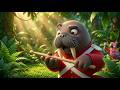 Wally el Morso Toca el Tambor Bum-Bum Ritmo Musical 🥁 Canciones Infantiles y Rimas para Niños