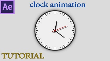 How to make clock animation run in real time with After Effects - 60