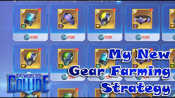 DC Worlds Collide - Farming % Gear!