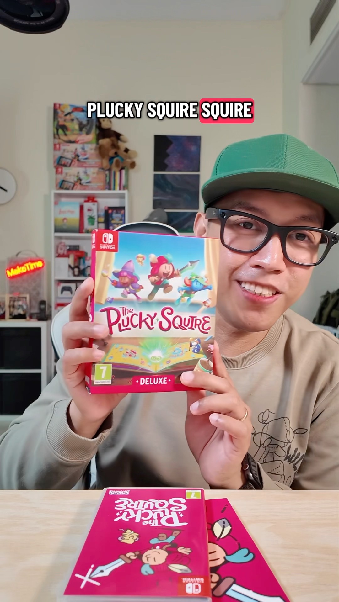 Unboxing The Plucky Squire Deluxe Edition for Nintendo Switch