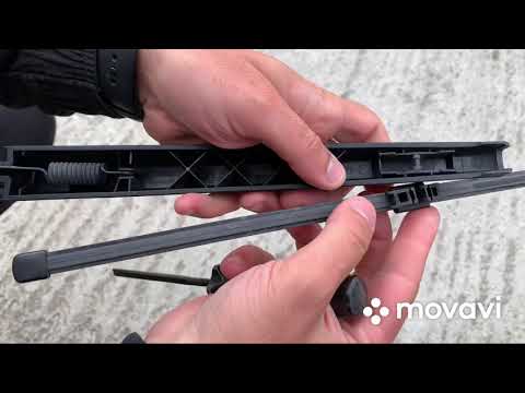 Замена щетки заднего дворника BMW X5 E70 своими руками - Replacing the rear wiper blade BMW