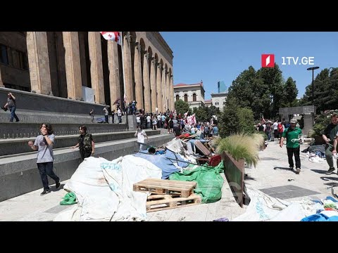 ვითარება რუსთაველის გამზირზე