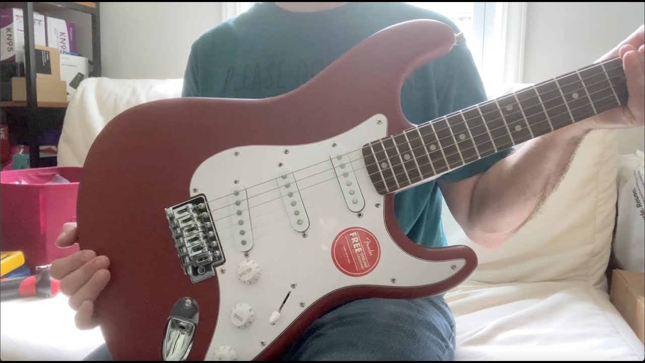 The Squier Debut Series Stratocaster full chat, breakdown