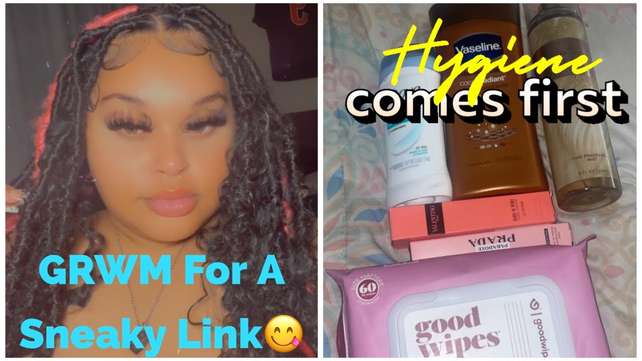 GRWM For A Sneaky Linkk 😋 8am Hygiene Tips Updated Curly Hair