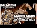 Mapex mars drum kit and paiste pst7 cymbal pack demo from drumazon feat rocky morris