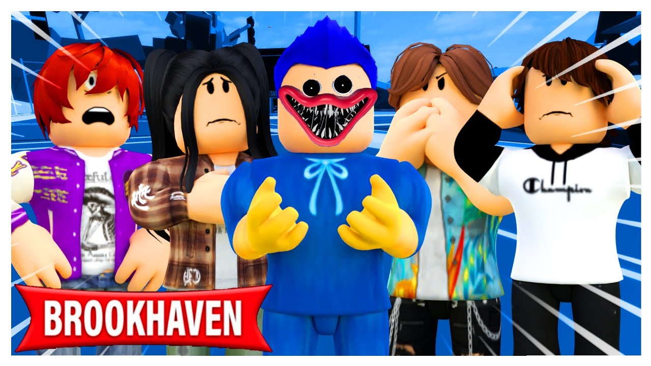 como ser o huggy wuggy no brookhaven #brookhaven #roblox #huggywuggy