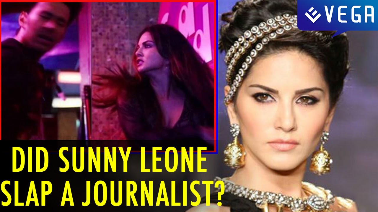 Sunny Leone V S Roman Xxx Fuck Videos - Did Sunny Leone Slap a Journalist? - YouTube