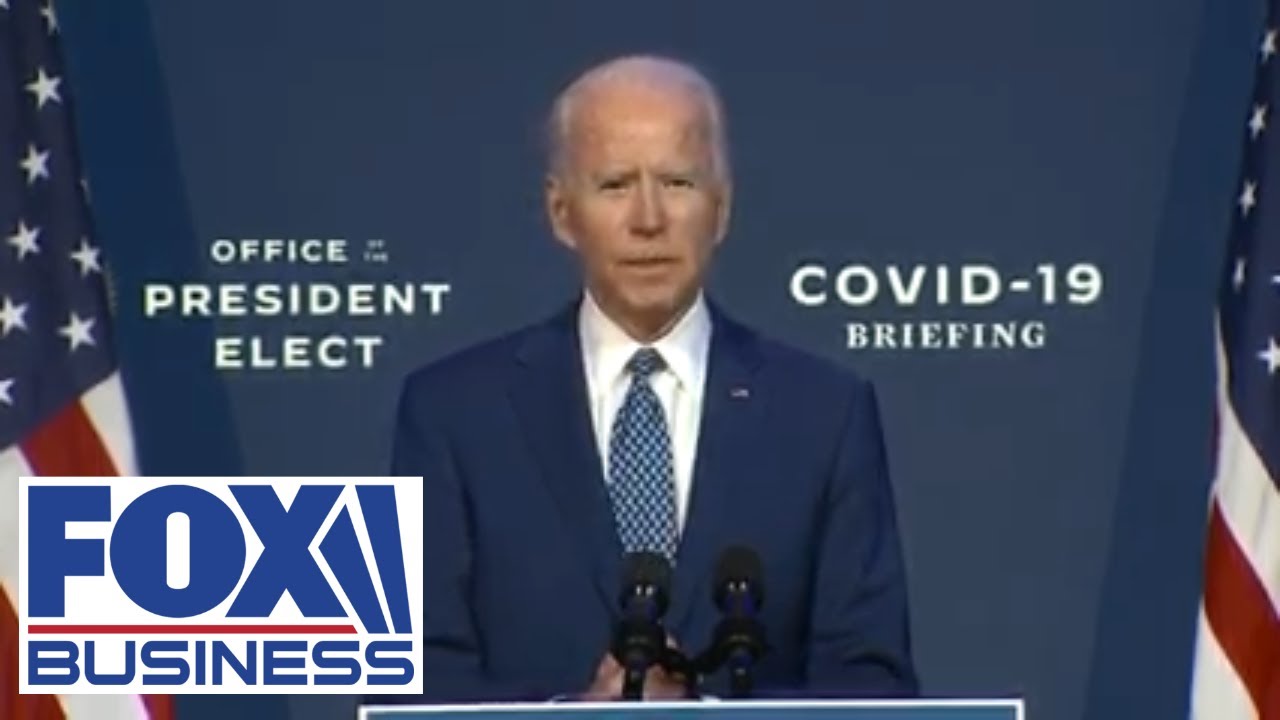 Biden delivers remarks  on plan to beat coronavirus, build economy