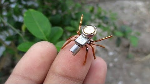 How To Make Mini  Spider Robot  🤖