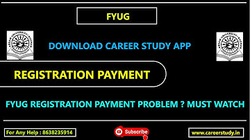 Registration Payment Problem ? FYUG students must watch the video | Assam University Silchar |