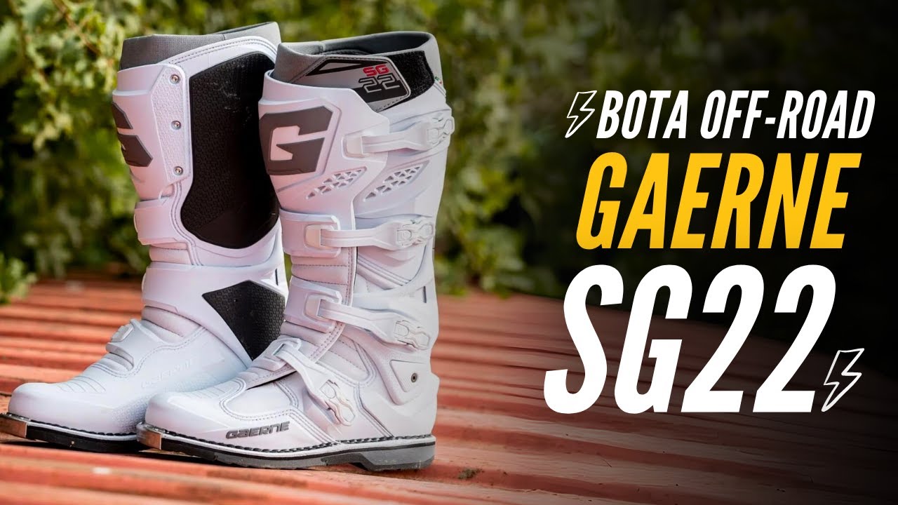 Bota Gaerne SG22 - Branca - Grid Motors