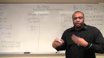 Simplifying Rational Expressions - Part 1