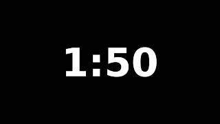 Details ⏱️ 1 Minute 50 Second Countdown Timer | Black Screen with Beep Sounds Update