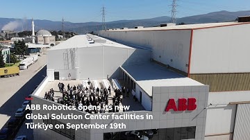 Global Robotics Solution Center Türkiye New Factory Opening