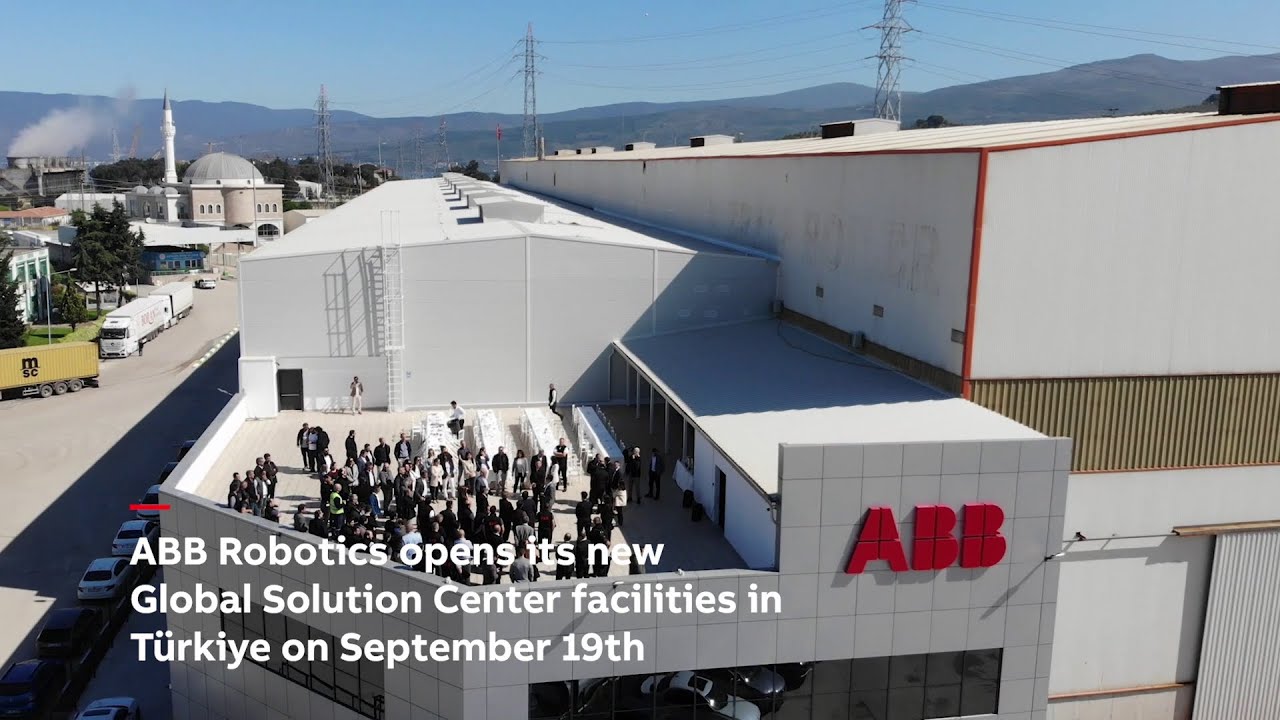 Global Robotics Solution Center Türkiye New Factory Opening - YouTube
