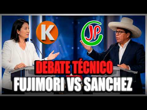 DEBATE PRESIDENCIAL KEIKO VS ROBERTO SANCHEZ TERRIBLE! | EN VIVO #peru