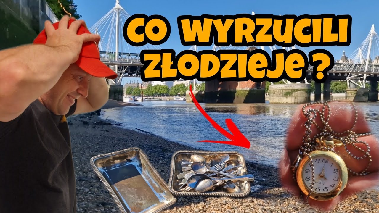 Torba pełna Fantów !!! SZOK !!! Co Wyrzucają złodzieje do rzeki cześć 4? Poszukiwania skarbów w UK.