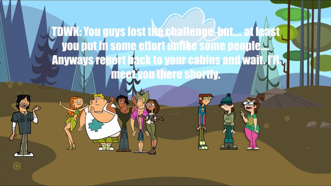 Total Drama Island Camp Ep 1 - Results - YouTube
