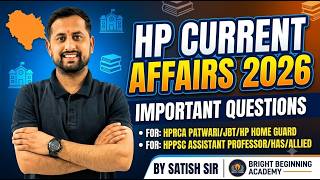 HP CURRENT AFFAIRS 2026 IMPORTANT QUESTIONS BY BBA ACADEMY