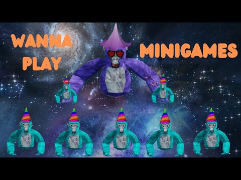 I made a MINIGAME KID CLAN in GORILLA TAG (WE RAIDED A LOBBY) #gorillatag