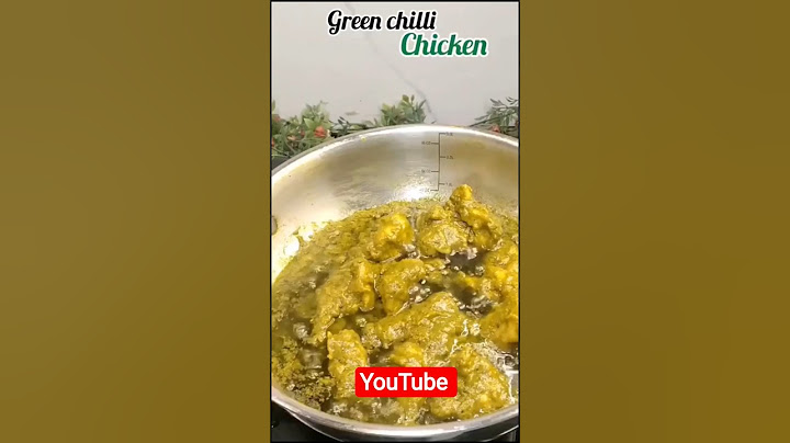 గ్రీన్ చిల్లి చికెన్#cooking #recipe #health #nonveg world #Telugu YouTube viral short